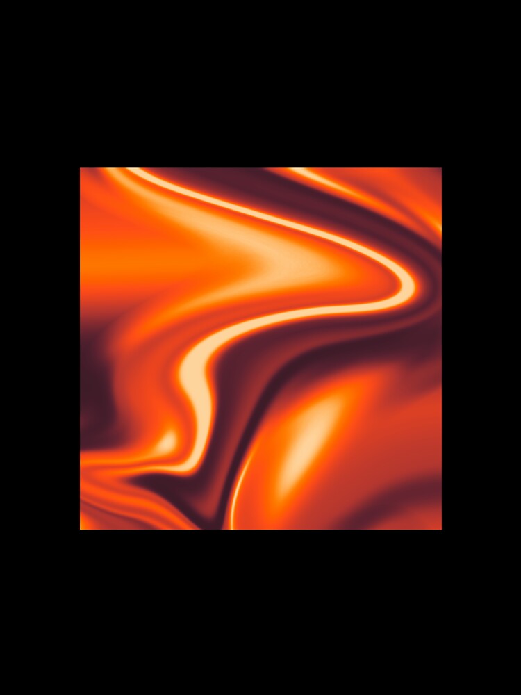 Orange and black liquid gradient by Pattrenonly