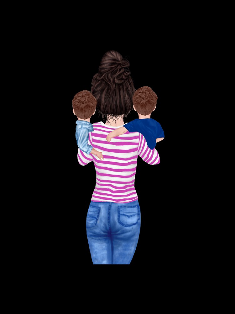 Mom of Twin Boys - Twin Mom Gifts by WUOdesigns