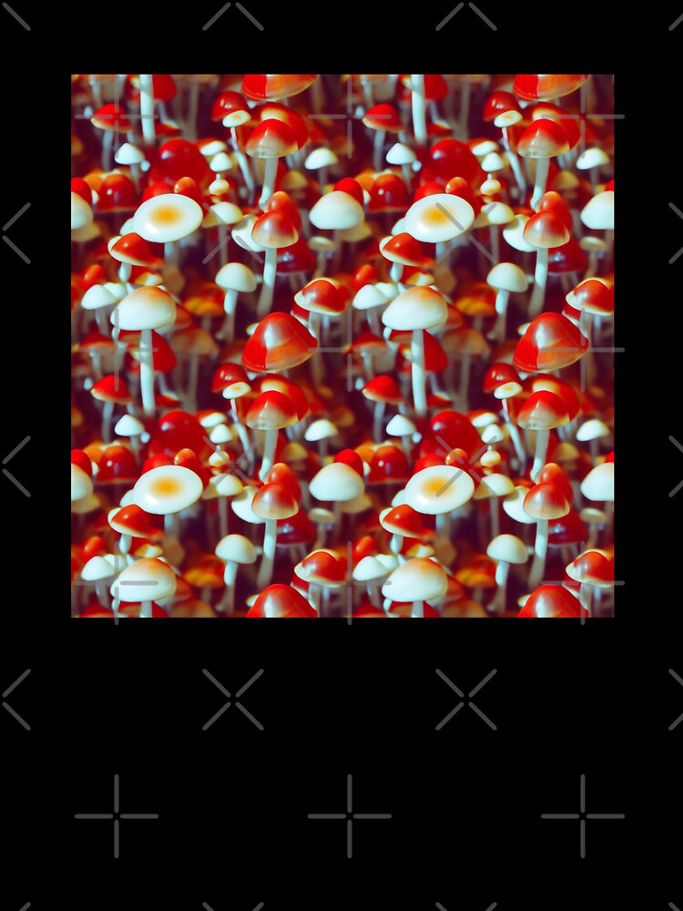 Trippy Shiny Magic Mushrooms #5 by Unicorn Trainwreck