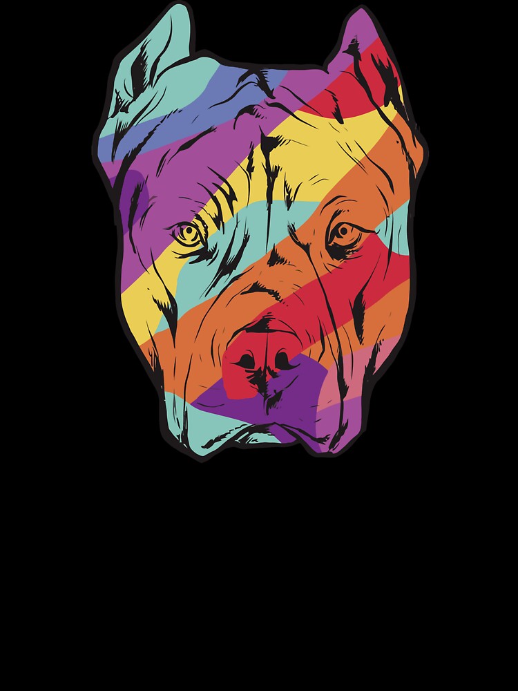 dog colorful by zaher97