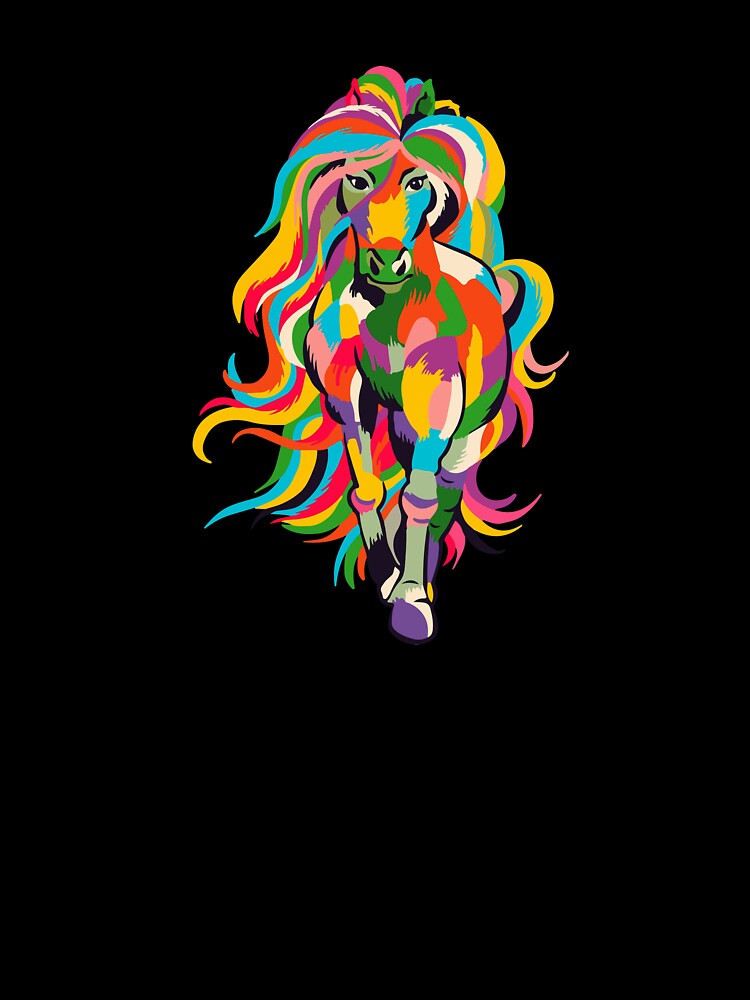 colorful Horse by zaher97