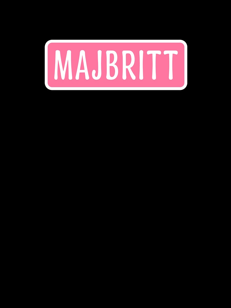Majbritt Name by Jeallan Designs