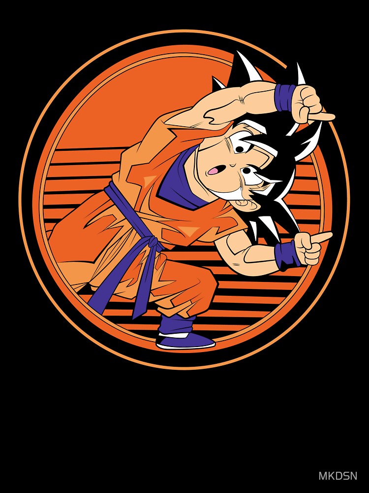 Playful Anime Martial Artist by MKDSN