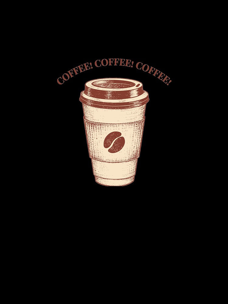 Coffee! Coffee! Coffee! — Vintage Coffee Lover Design by TBCreatives.studio Unisex , , , Long Sleeve Tee