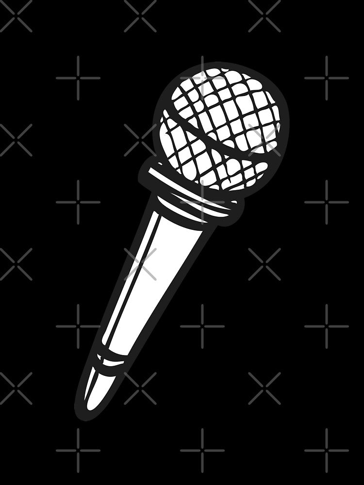 Drawn Microphone by Blems