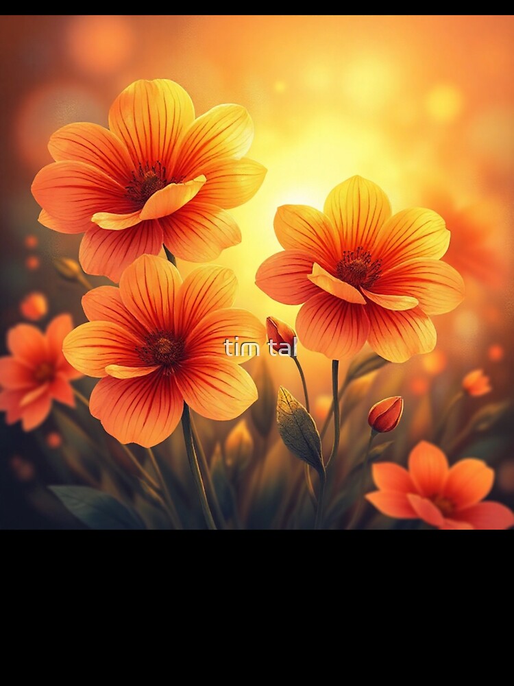 Amber Flower Fantasy by tim tal