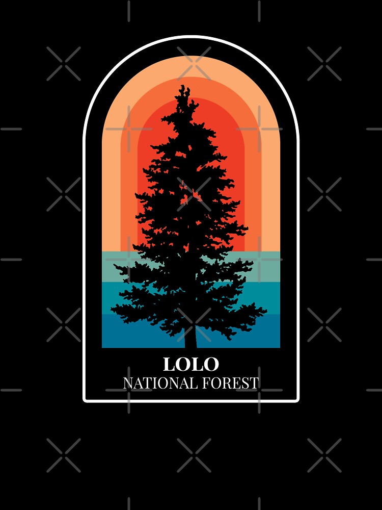 Lolo National Forest Nature Hiking Outdoors by toutwearapparel