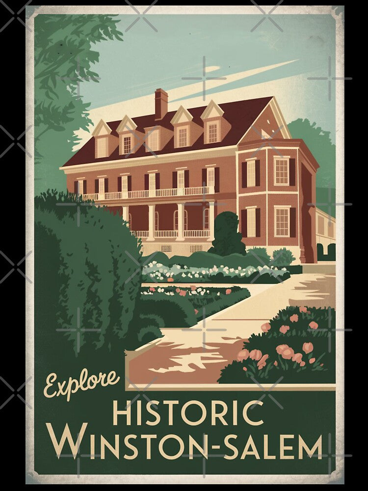 Salem Vintage Travel Poster by TravelerRat