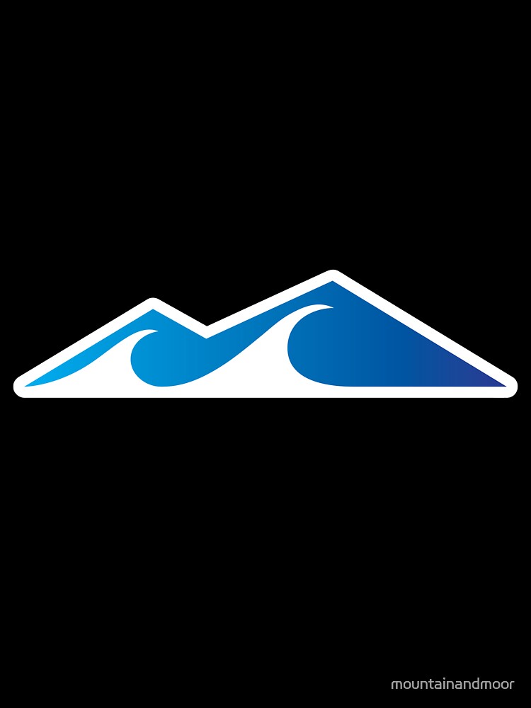 Blue Mountain Logo Gradient by mountainandmoor
