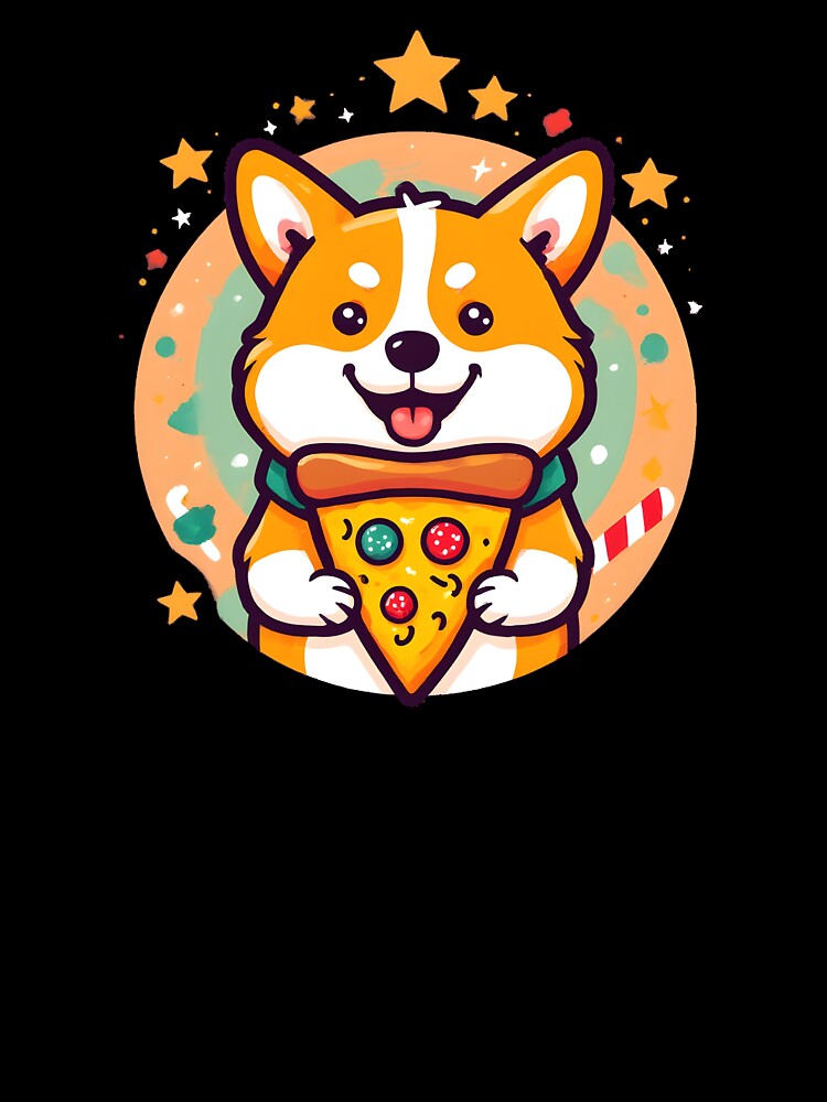 Jolly Pizza Pup Corgi by Avina Intelligence