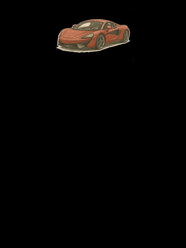 Red Supercar Pencil Sketch for fan automotive industry gifts for boyfriend by zuzzelek44