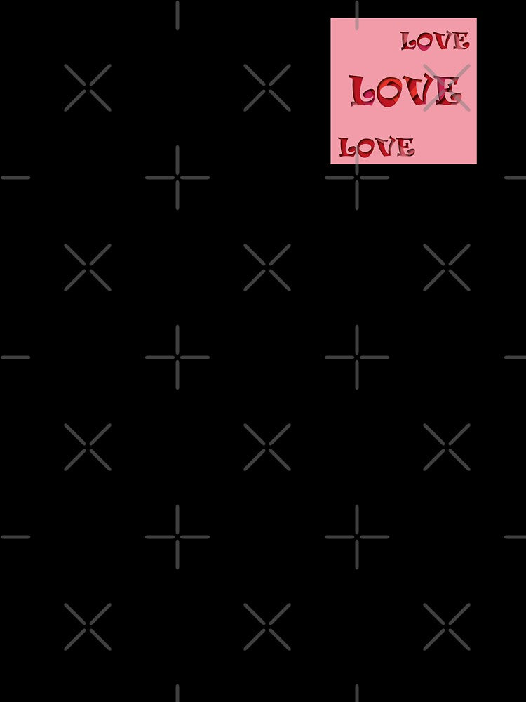 Love | writing | red | text | 2025 by aloresarts