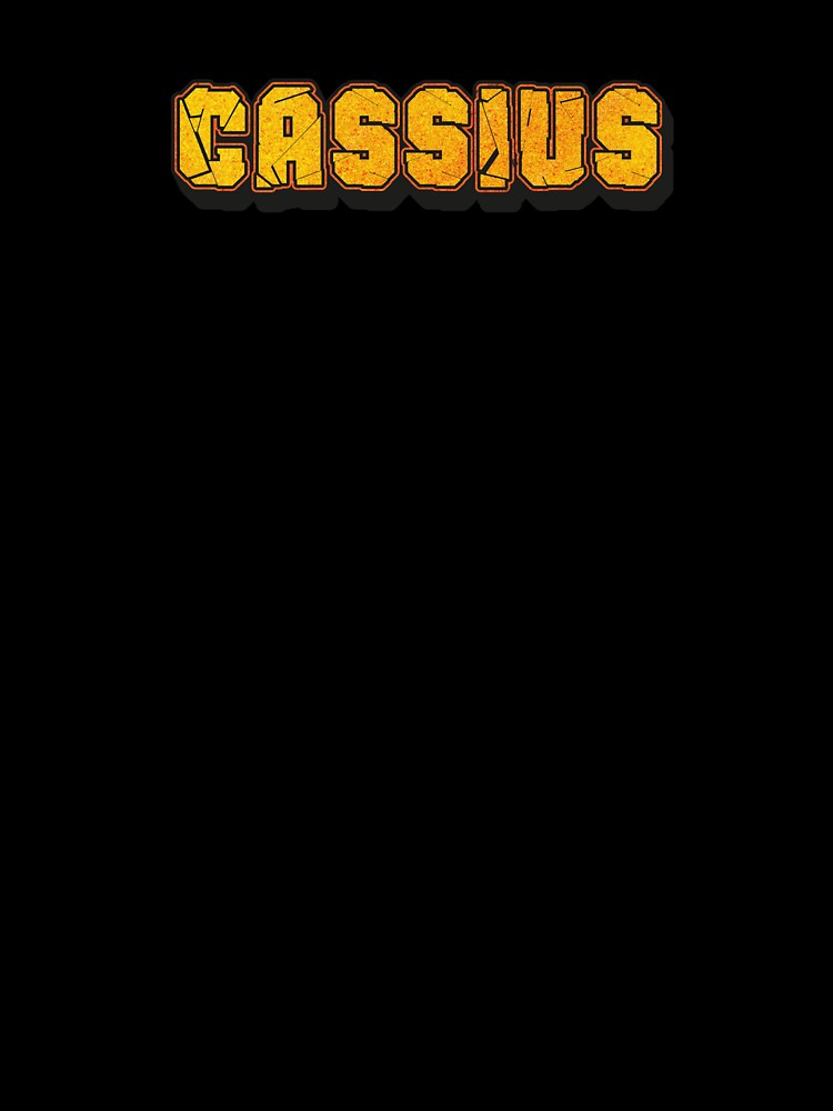 Cassius Personalized Name - Cool & Funny Custom Gift for Men and Boys by Oussinc