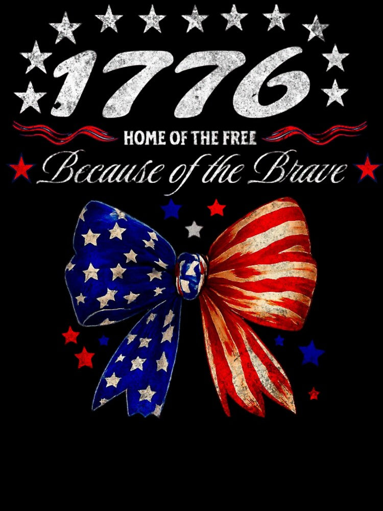 1776 Home of the Free Because of the Brave by DivineHaven