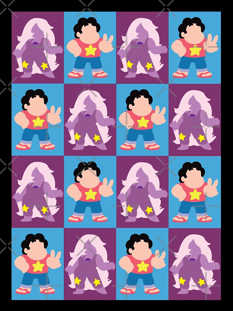 Steven Universe - Steven and Amethyst by rainbowdreamer