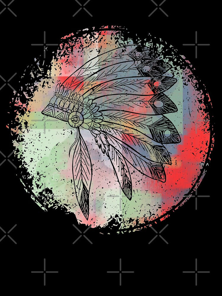 Vintage Style Native American Headdress by Mrpotts73