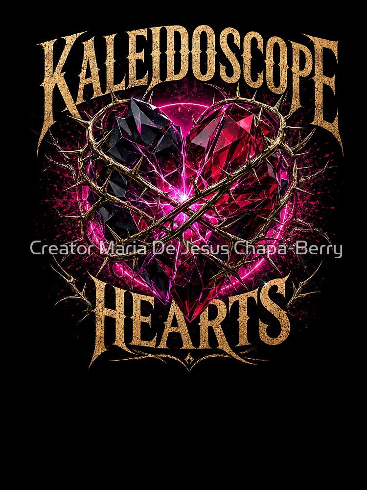 Kaleidoscope Hearts - D1 by Creator Maria De Jesus Chapa-Berry