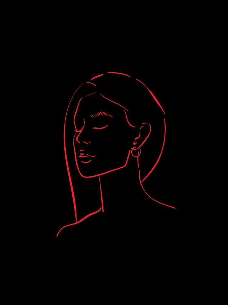 Drawn woman by Mosart-98