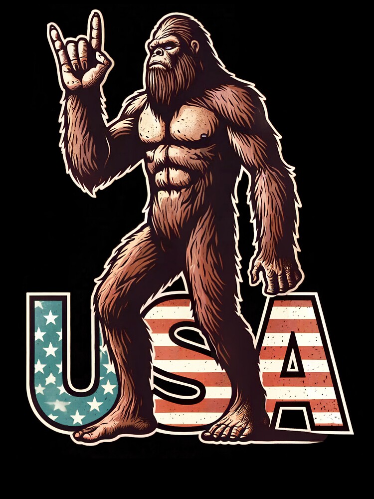 Bigfoot USA Retro by SiarheiYur