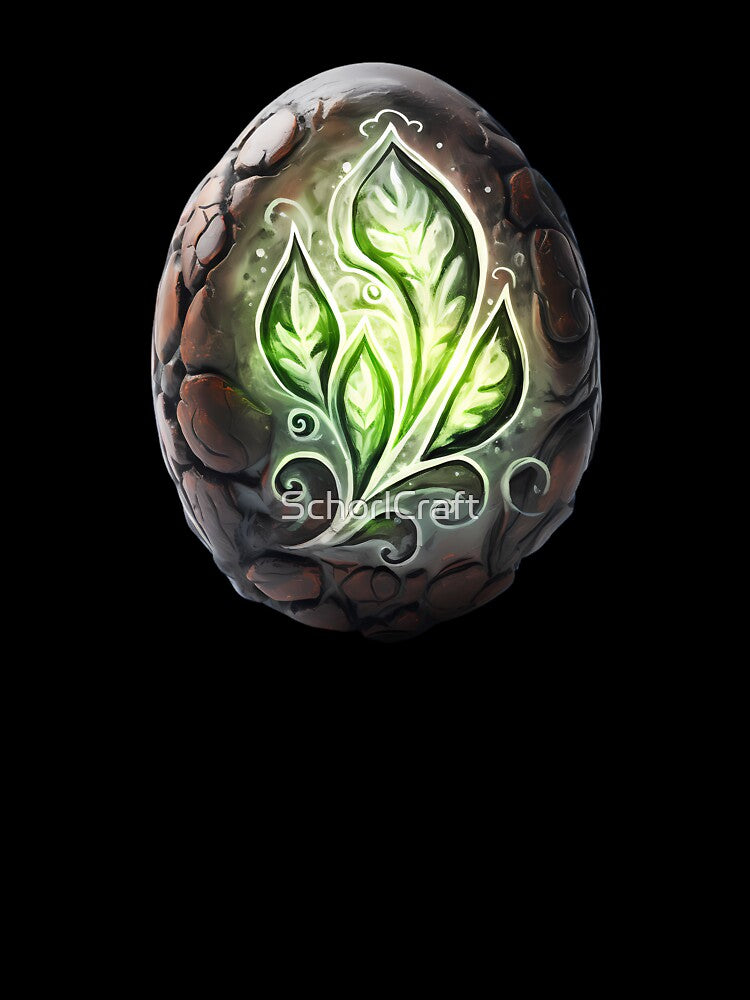 Magic Runestone Elemental Nature by SchorlCraft