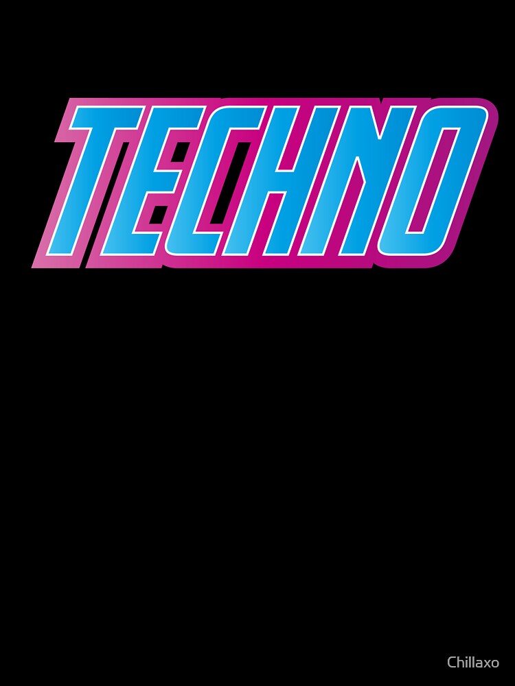 Techno Blue und Pink by Chillaxo