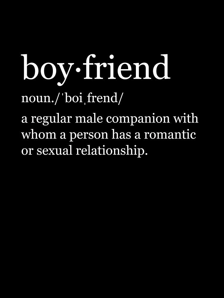 Boyfriend Meaning Gift by SJRoil