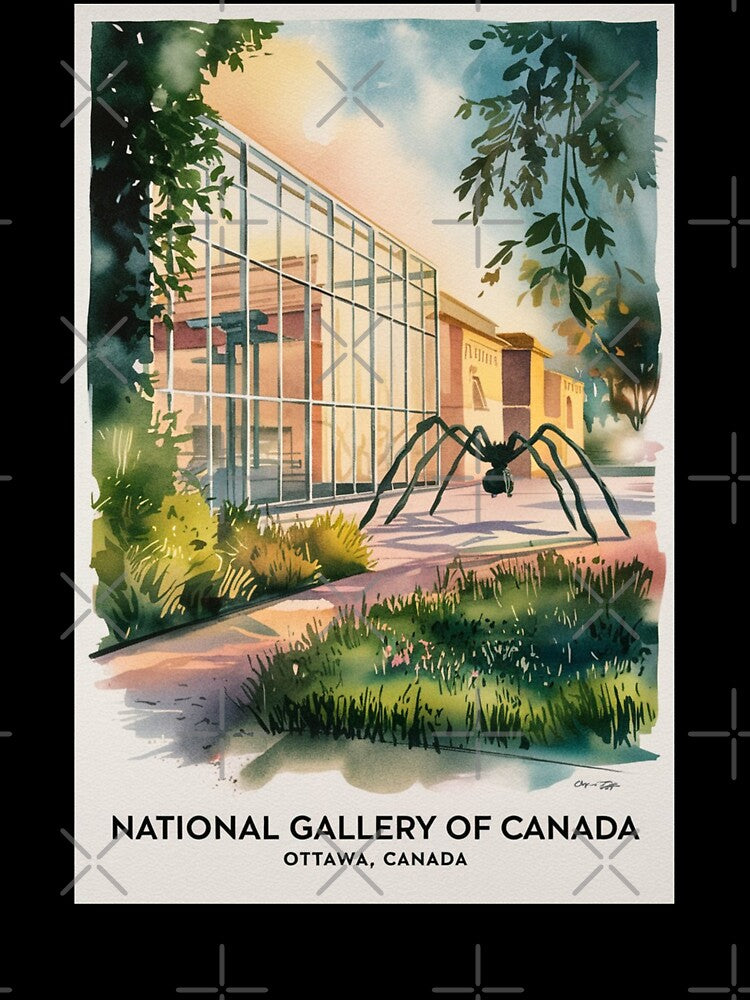 Ottawa Vintage Travel Poster by TravelerRat