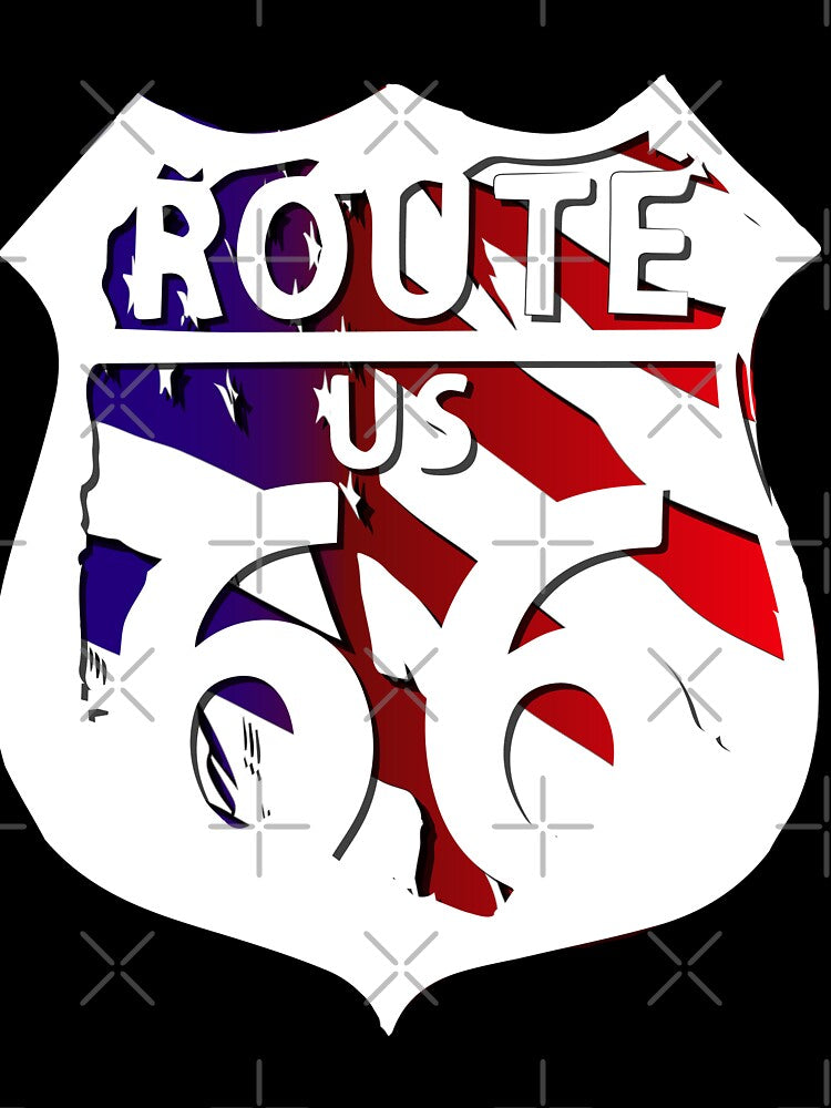 ROUTE 66 AMERICANA by ROCK'EM SOCK'EM LOGO'S