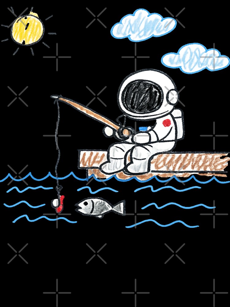 Astronaut Fishing by jimbo7664