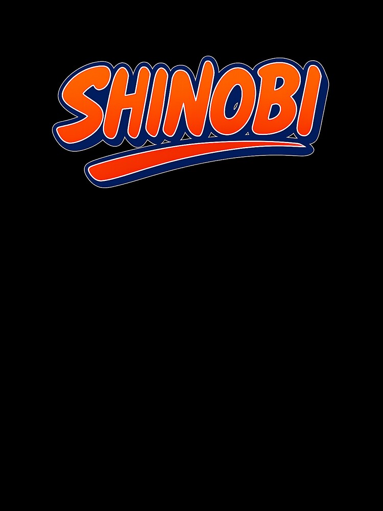 Shinobi Anime Style Logo - Japanese Ninja Streetwear Design by TokyoCraft