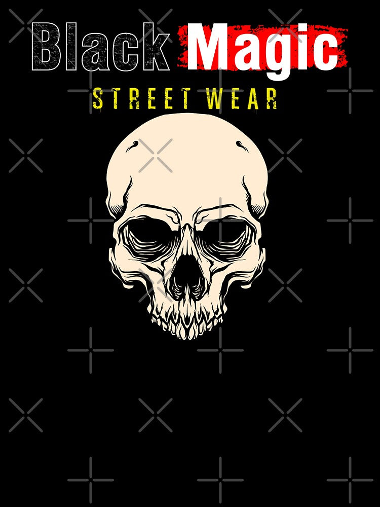 Black Magic Street Wear Skull Without Jaw Necromancy Dark Ritual by darknessjeff86
