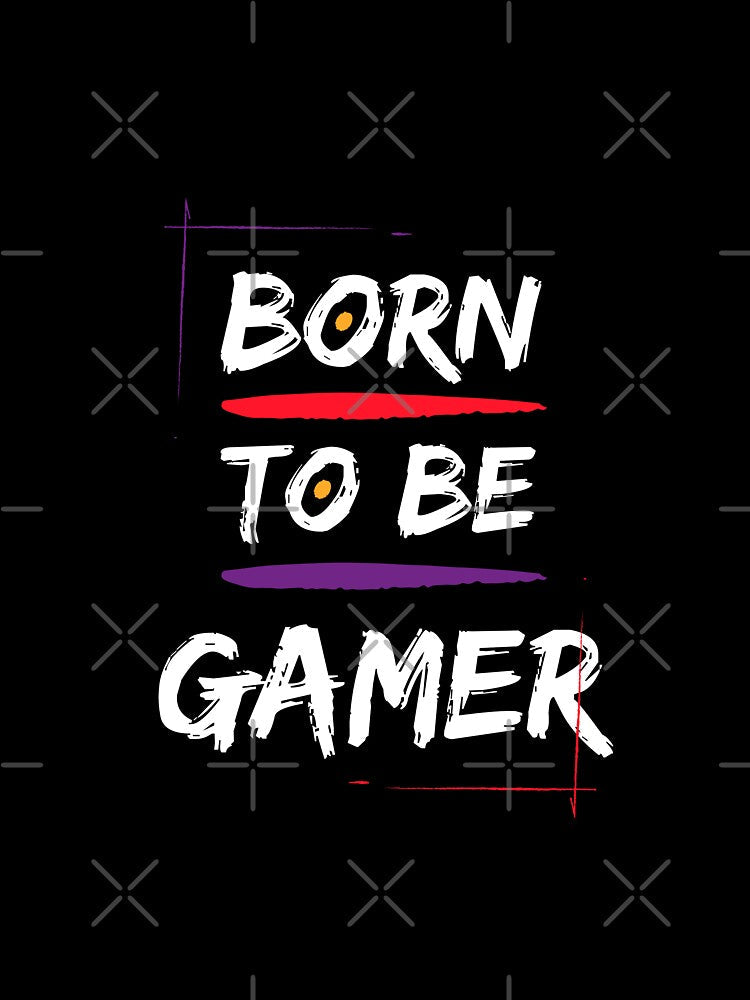 Born to be GAMER. by AdrianStyleArt Unisex , , , Long Sleeve Tee