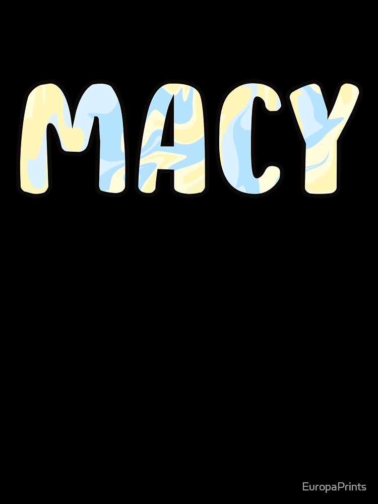Macy Custom Name by EuropaPrints