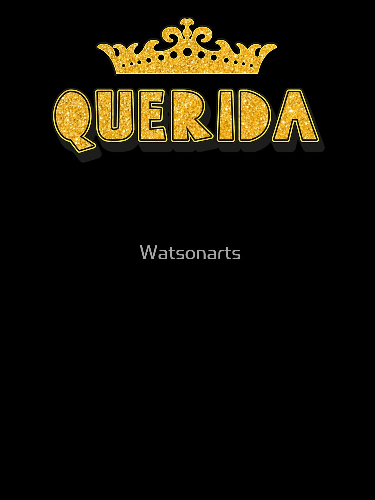Querida Personalized Funny Custom Name Crown Design by Watsonarts