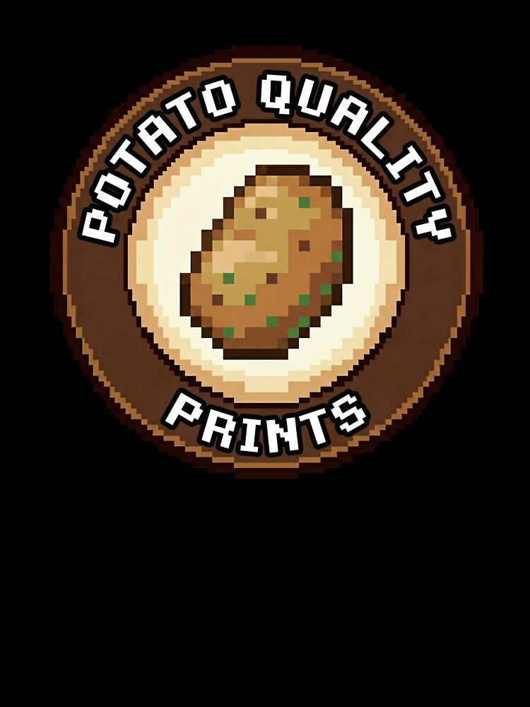 Potato Quality Prints Logo by Potato Quality Prints