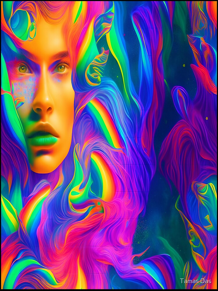 Vibrant Rainbow Gradient Abstract Background: A Visual Delight by Tamas Das