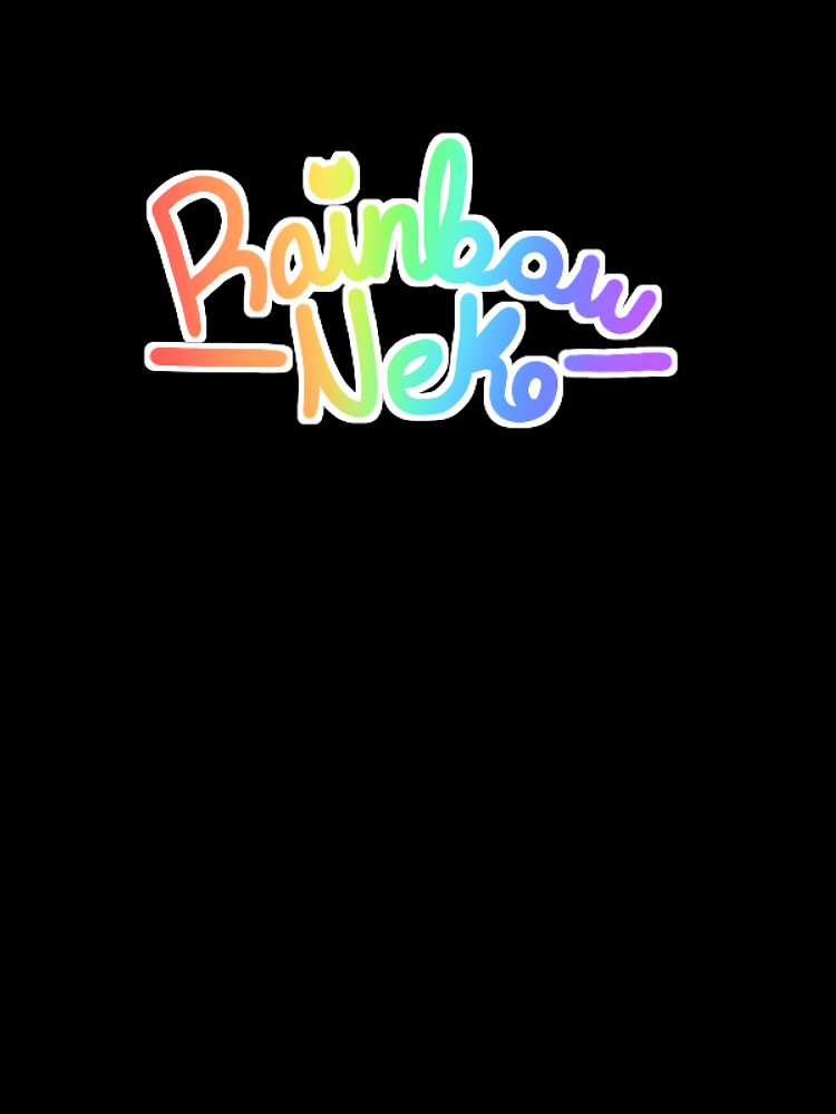 Rainbow Neko Logo by RainbowNekoShop