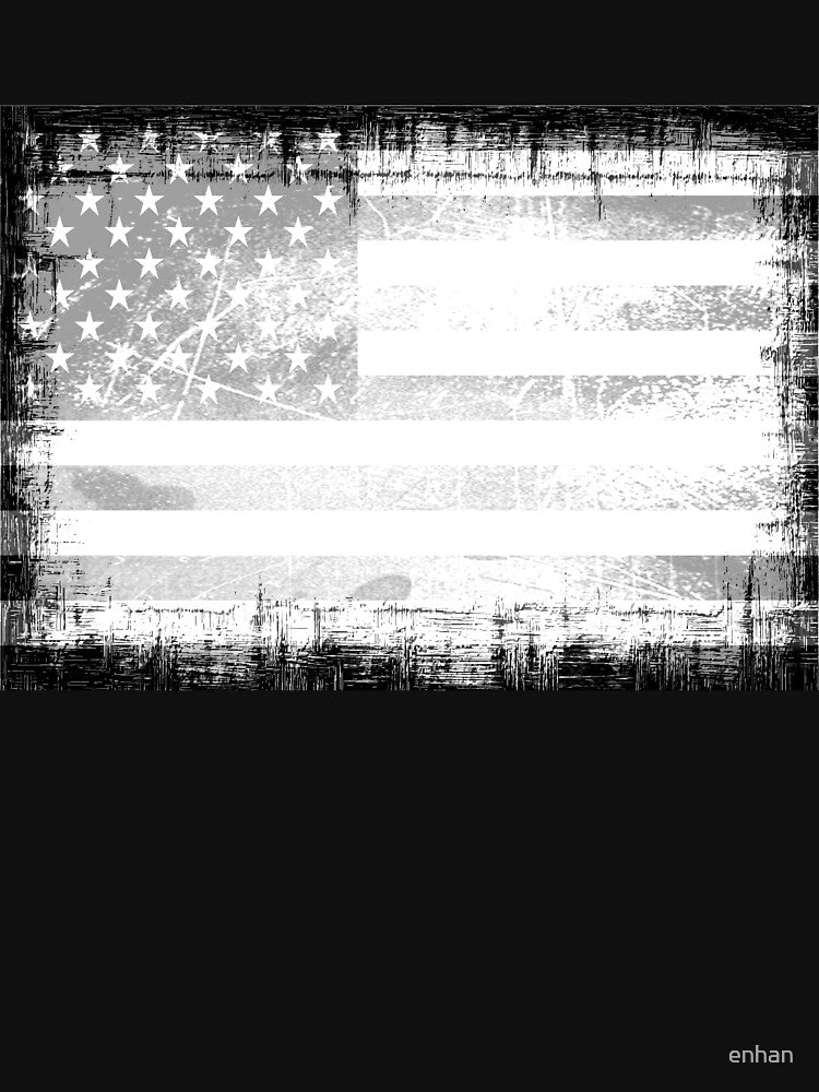 Grunge American Flag by enhan