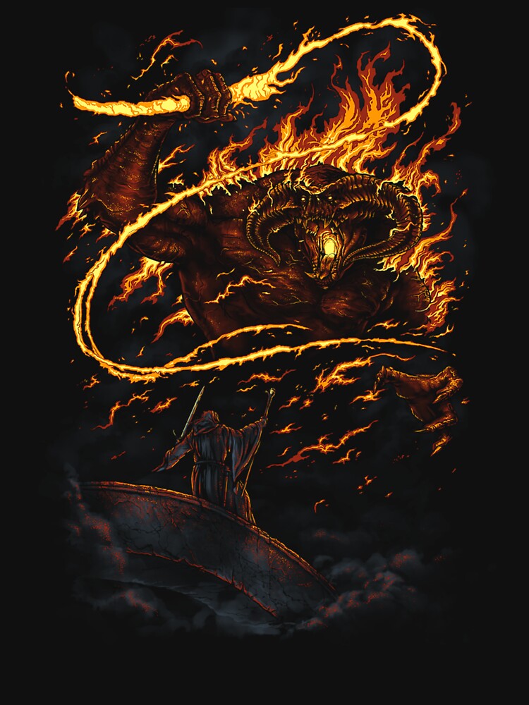 Durins Bane by Mythic Logic Art