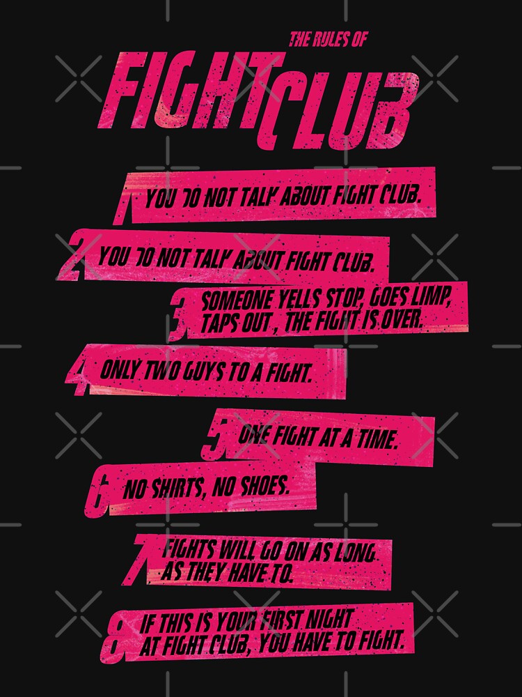 Fight Club Rules by Nikita Abakumov