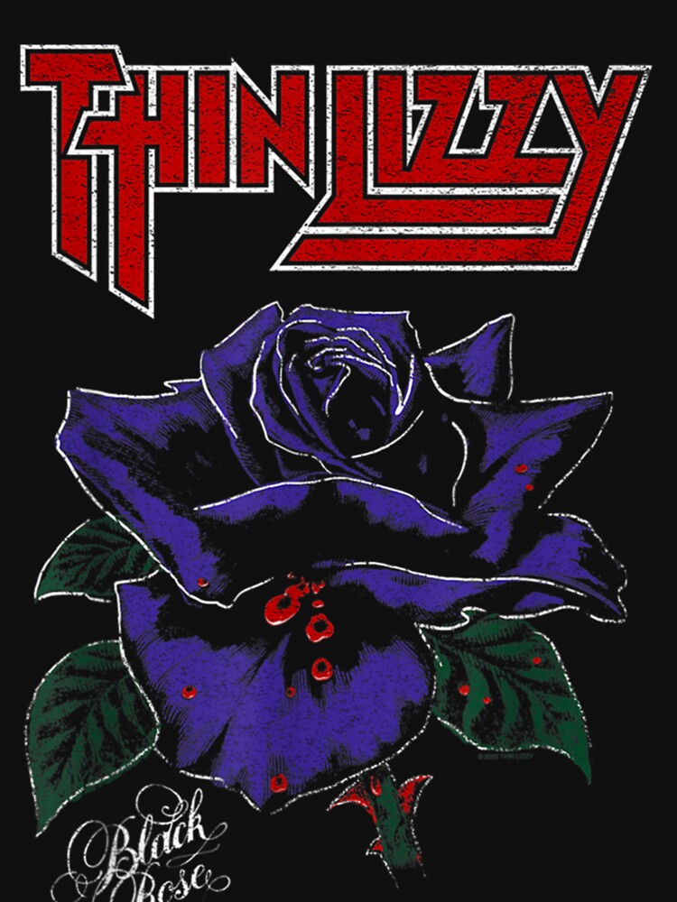 Thin Lizzy Black Rose Color Classic by AlbinoCamarillo