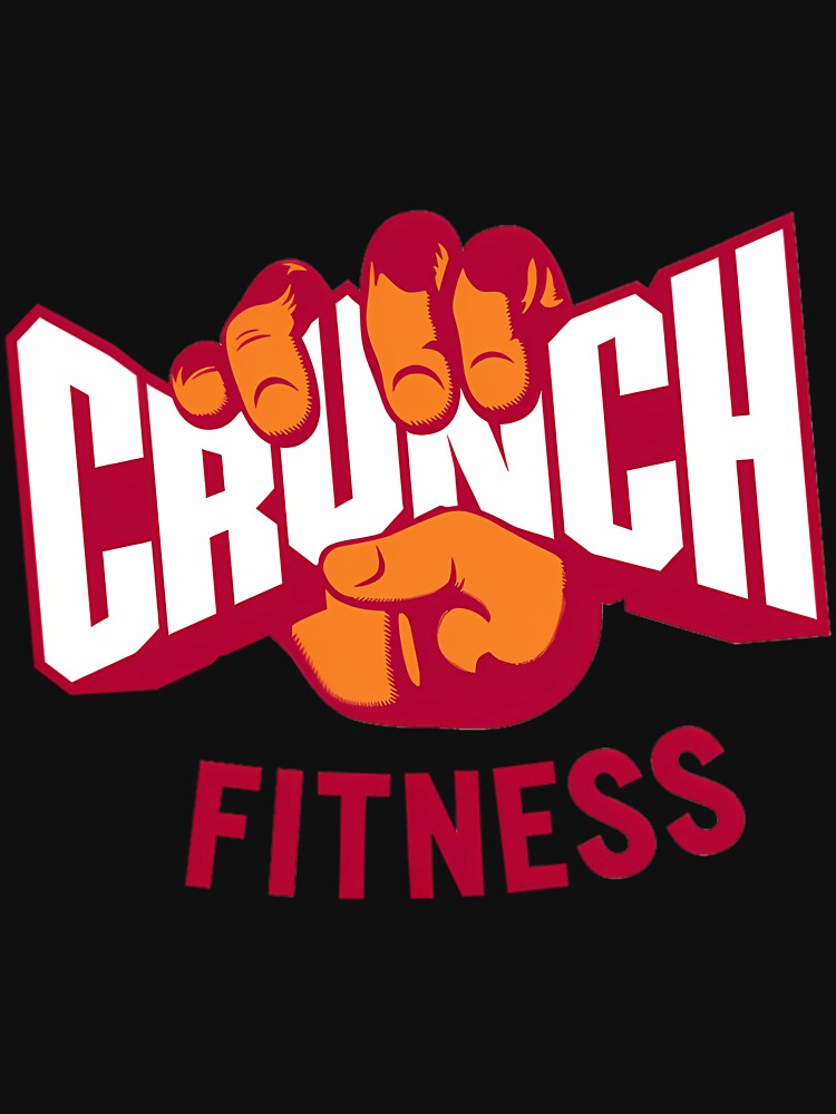Attractive Crunch Fitness Logo by AdolphusCronin Unisex , , , Long Sleeve Tee