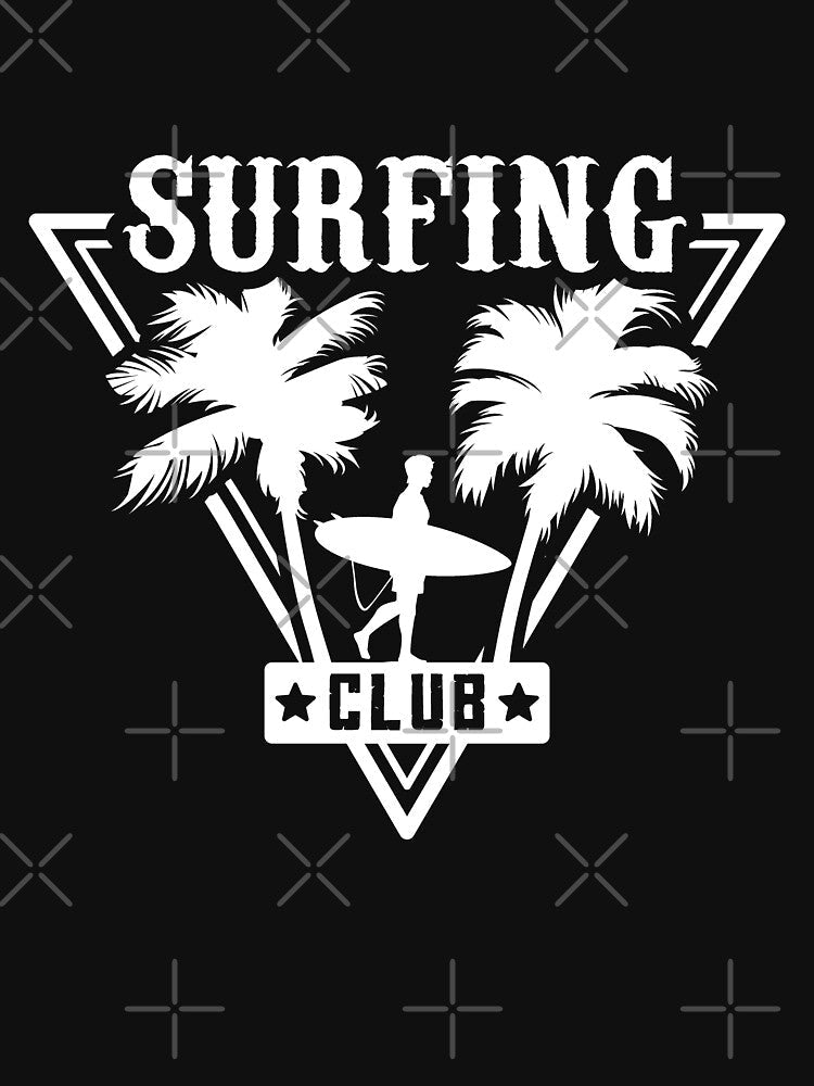 Surfing Club #1 by SalahBlt Unisex , , , Long Sleeve Tee