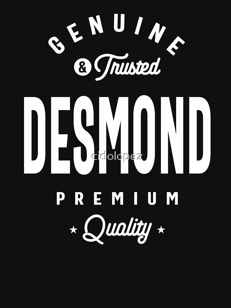 Desmond Genuine & Trusted by cidolopez