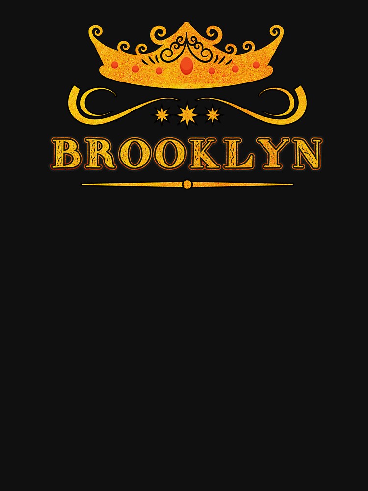 Brooklyn Personalized Name With Crown - Cool & Custom Gift for Girls, Teens by Oussinc