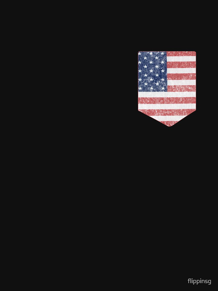 US Pocket Flag Patriotic by flippinsg