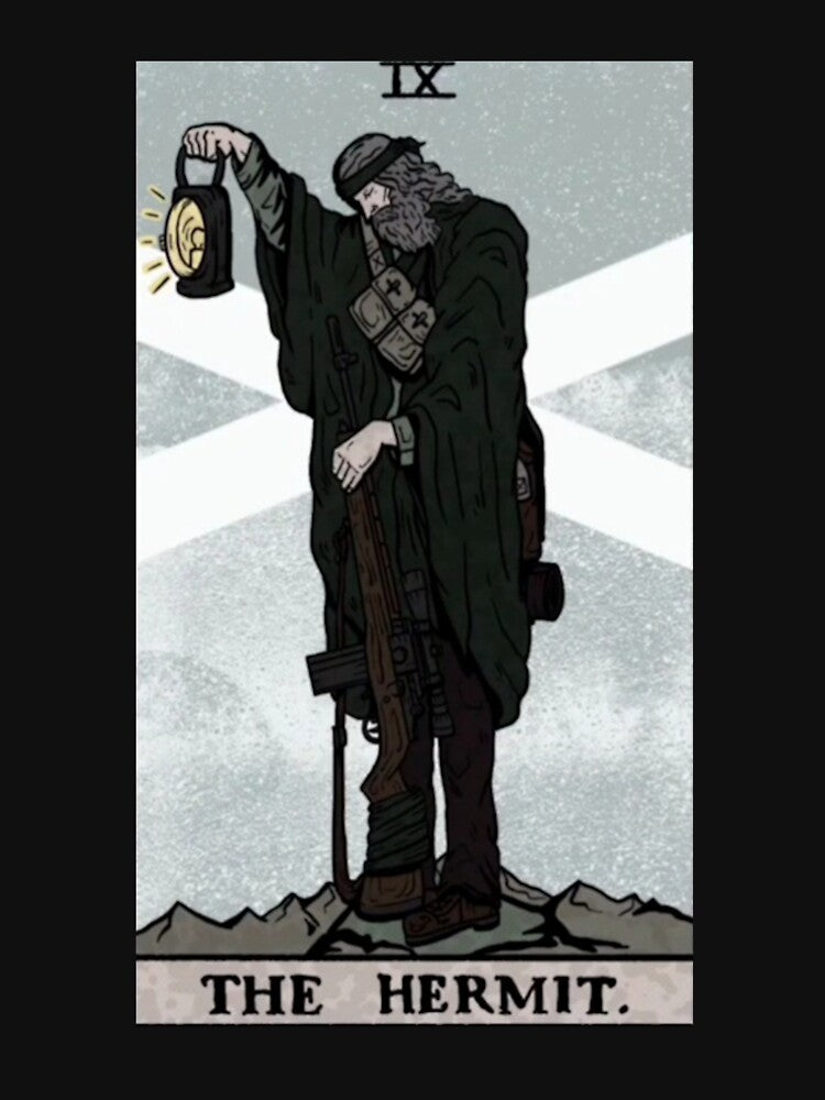 TFD Hermit Tarot Card by nusingular6