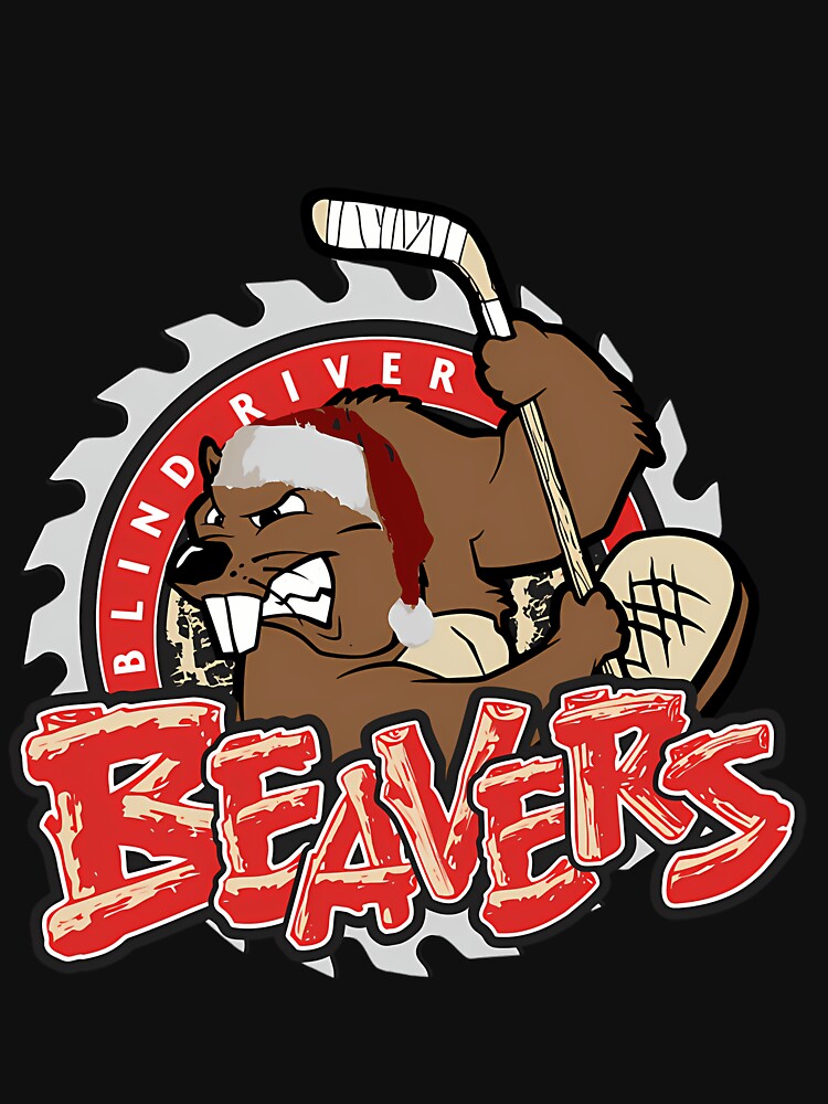 Blinds Rivers Beaverss Hockey Style Logo by VinhSinh