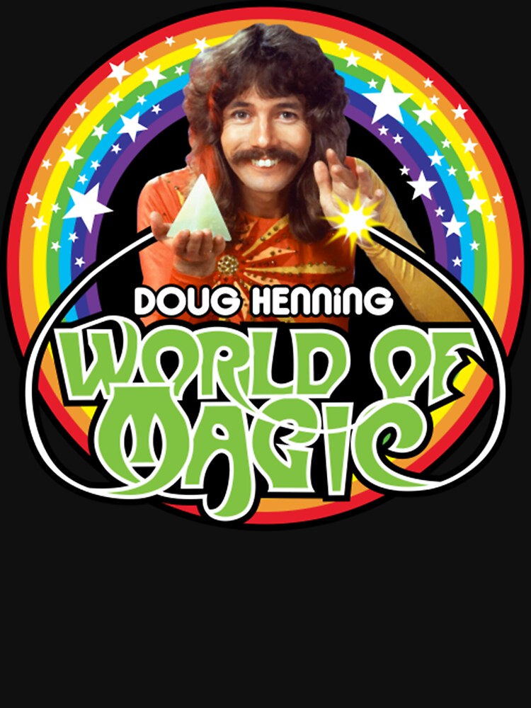 Doug Henning Magic T-Shirt by SheliaJHopper