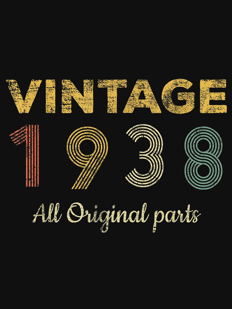 84 Year Old Gifts Vintage 1938 Limited Edition 84th Birthday by brita797